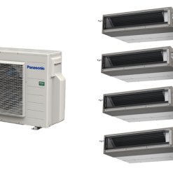 Hệ thống Máy lạnh Panasonic Multi Split Inverter + Dàn lạnh âm trần nối ống gió